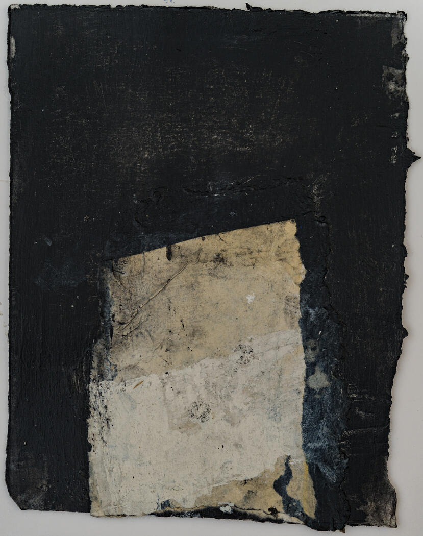 Fragments 7-S2 /23 | Mixed Media on Cotton Paper | 35 X 29 cm