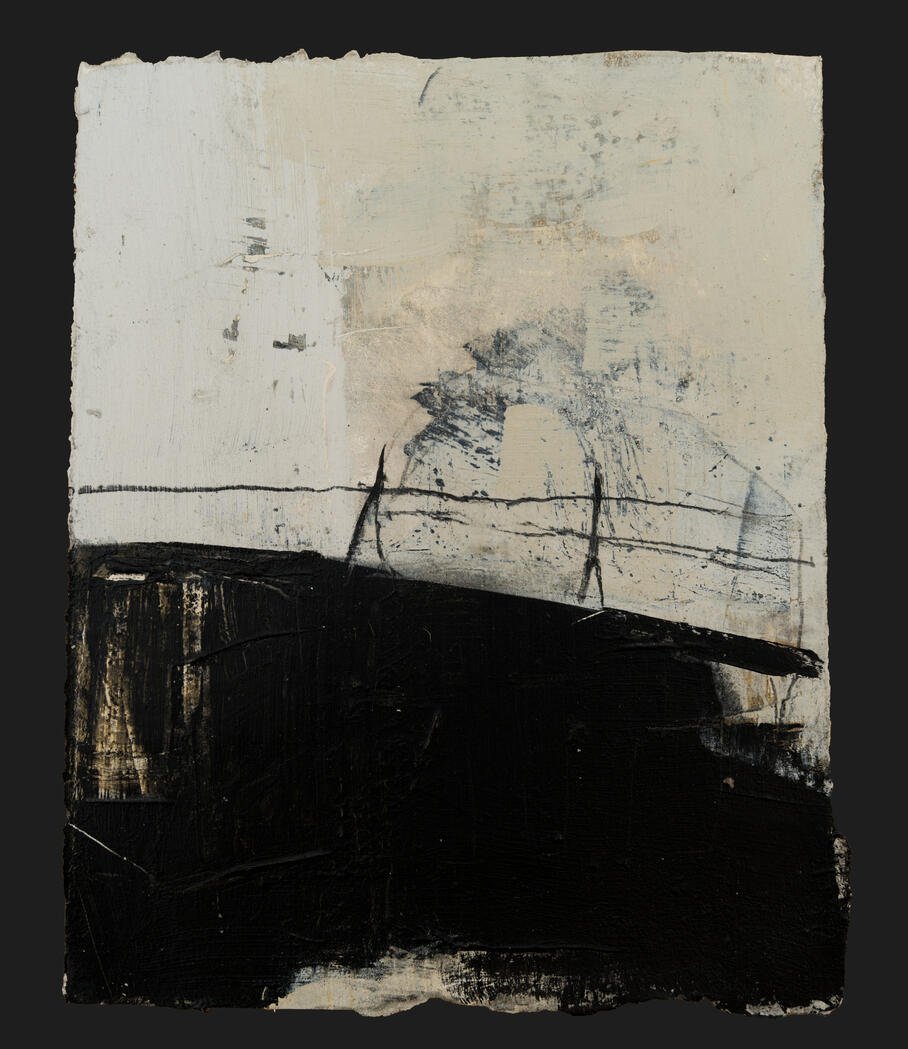 Fragments 14-S1 /24 | Mixed Media on Cotton Paper | 35 X 29 cm