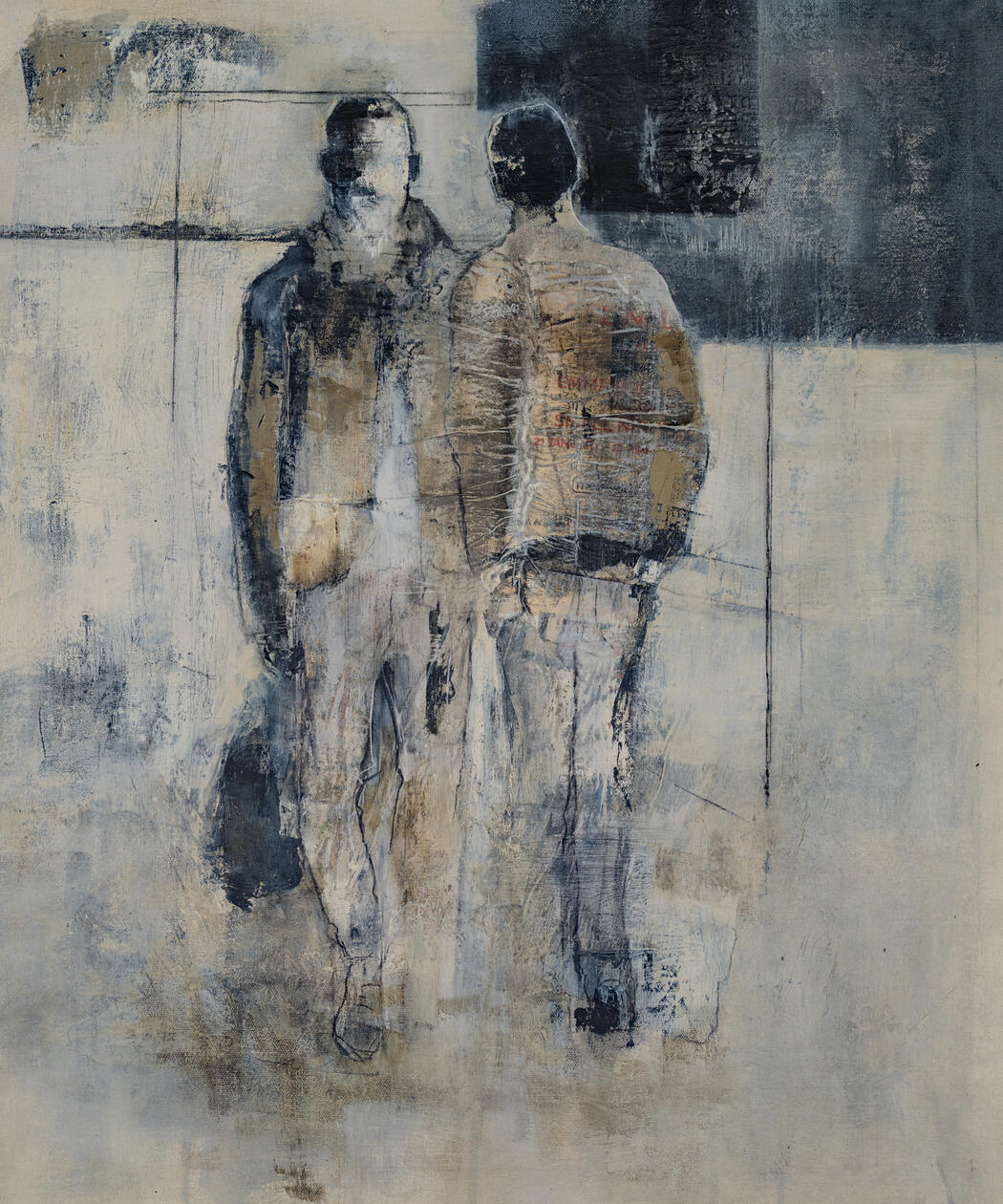 Homo Nobilis II. | Mixed Media on Canvas | 65 45 cm