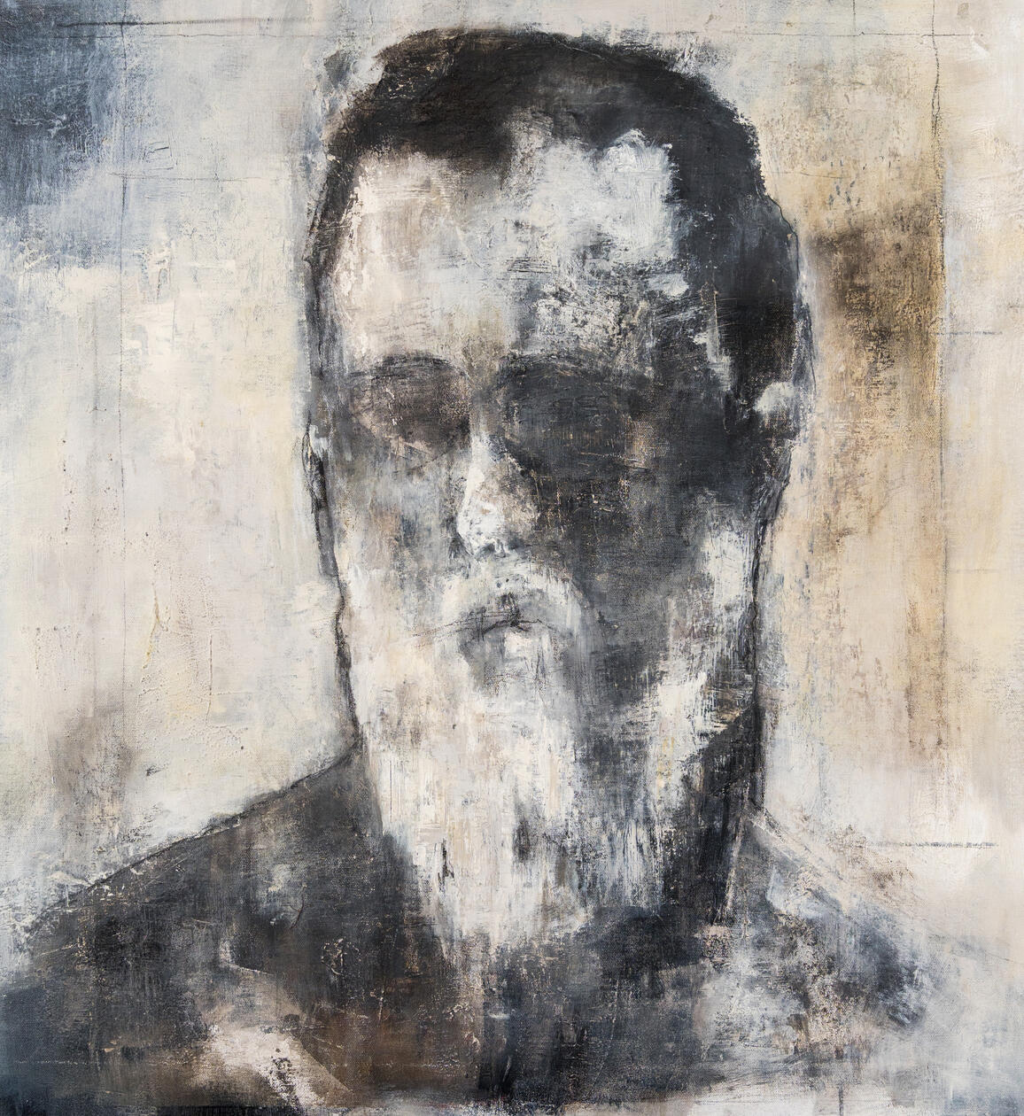 The Master | Acrylic and Oil on Canvas | 70 X 65 cm