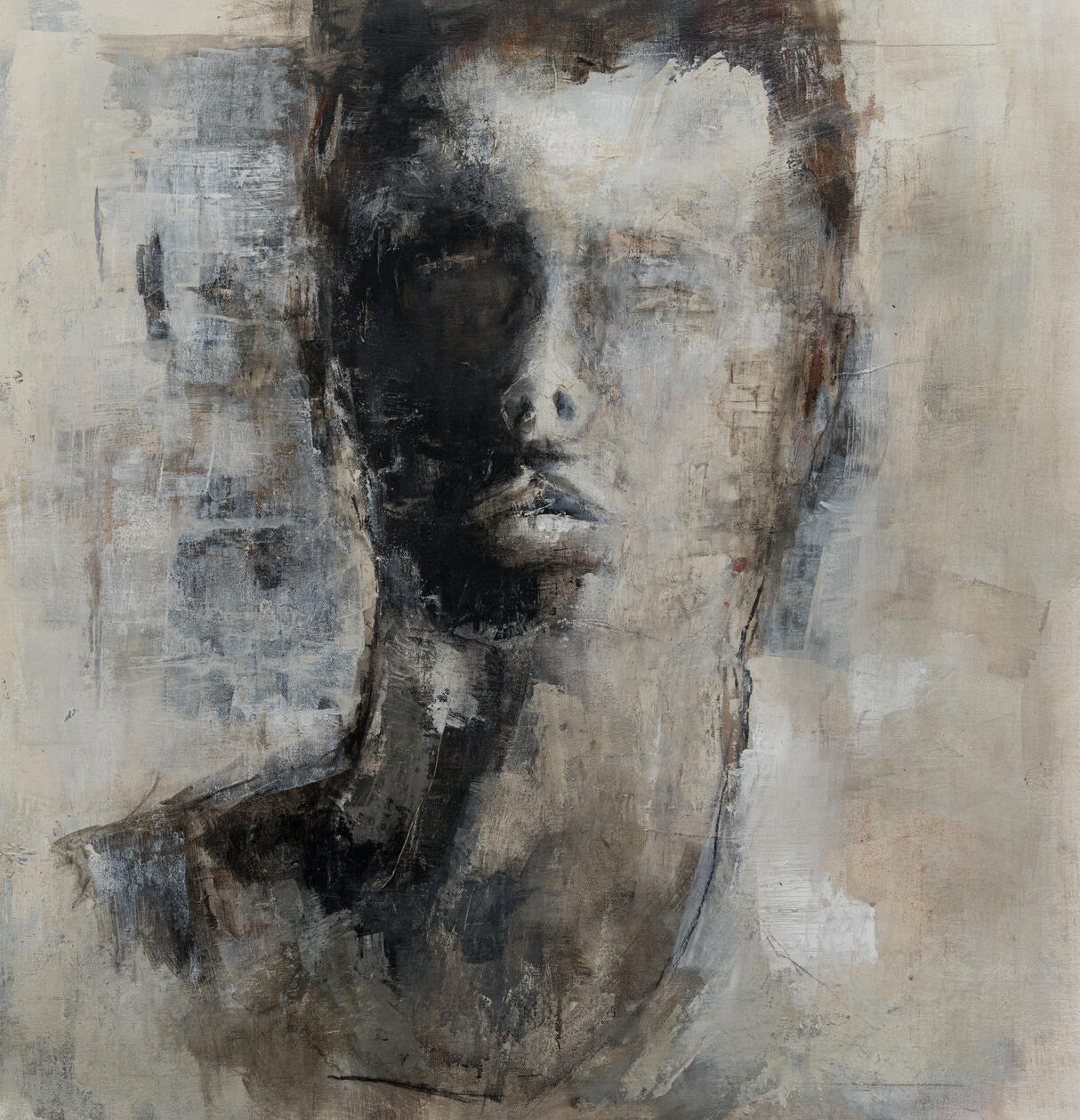 A Statement in Giger | Acrylic on Canvas | 60 X 50 cm