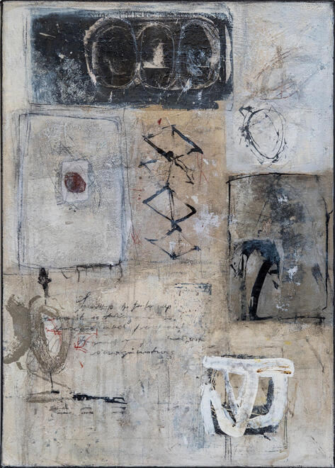 Eager's Kite | Mixed Media on Canvas | 50 X 70 cm