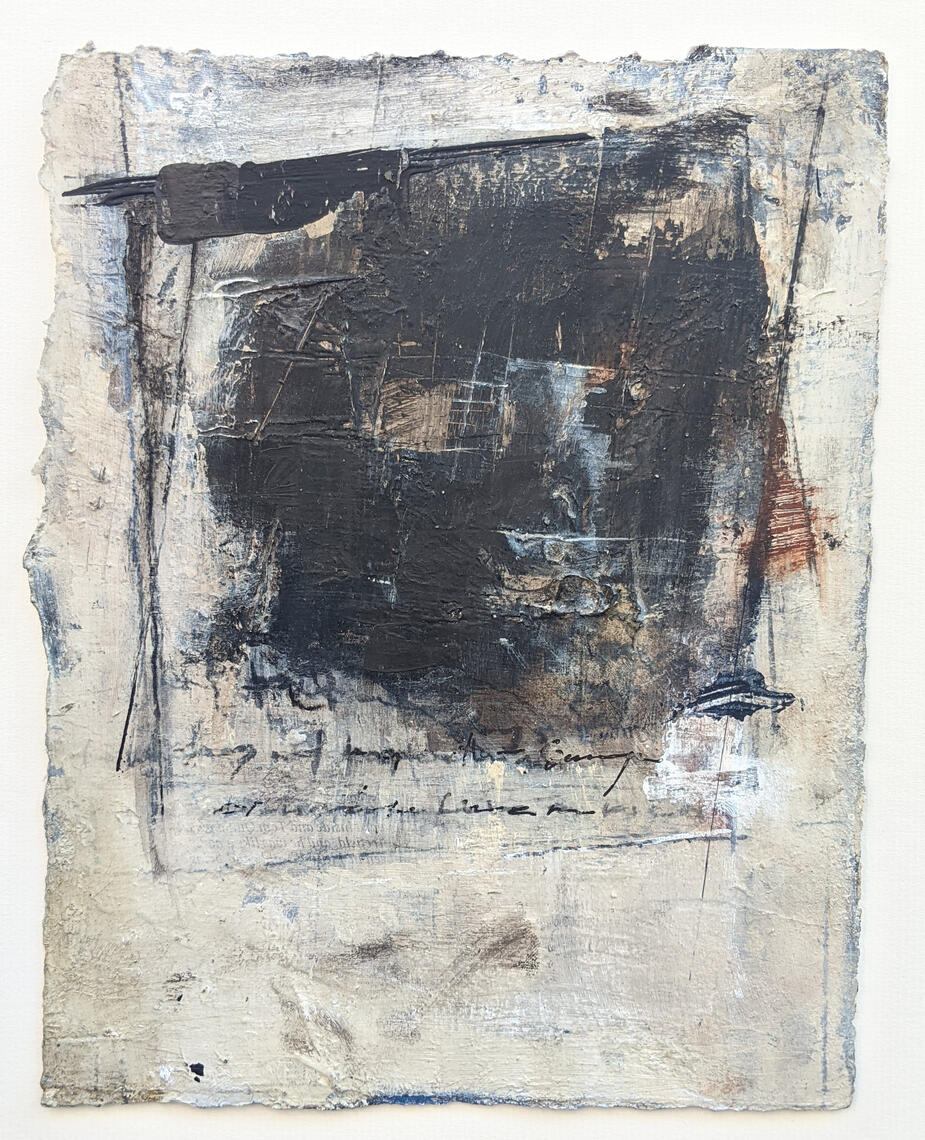 Fragments 7-S3 /24 | Mixed Media on Cotton Paper | 35 X 29 cm