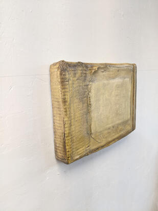 The Yellow Painting |Mixed Media on Canvas - |15 X16 cm