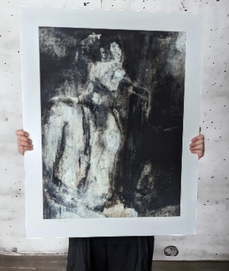 Jeff- Fine Art Print 70 × 90 cm Limited Edition of 25 With Passepartout (unframed) €480 Studio Price €240